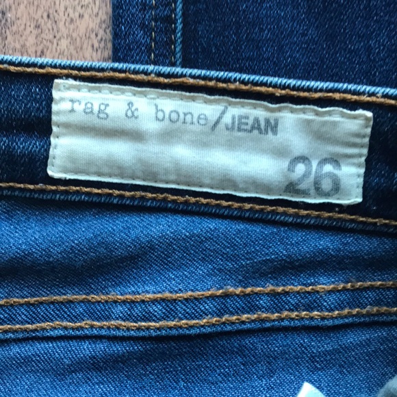 Rag & Bone Skinny Jeans. Sz 26 - Picture 3 of 7
